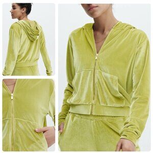 Fabletics Velour Joggers & Hoodie Set